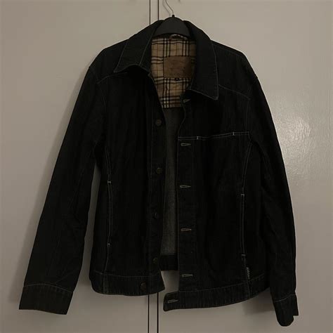 burberry vintage tshirt|vintage Burberry denim jacket.